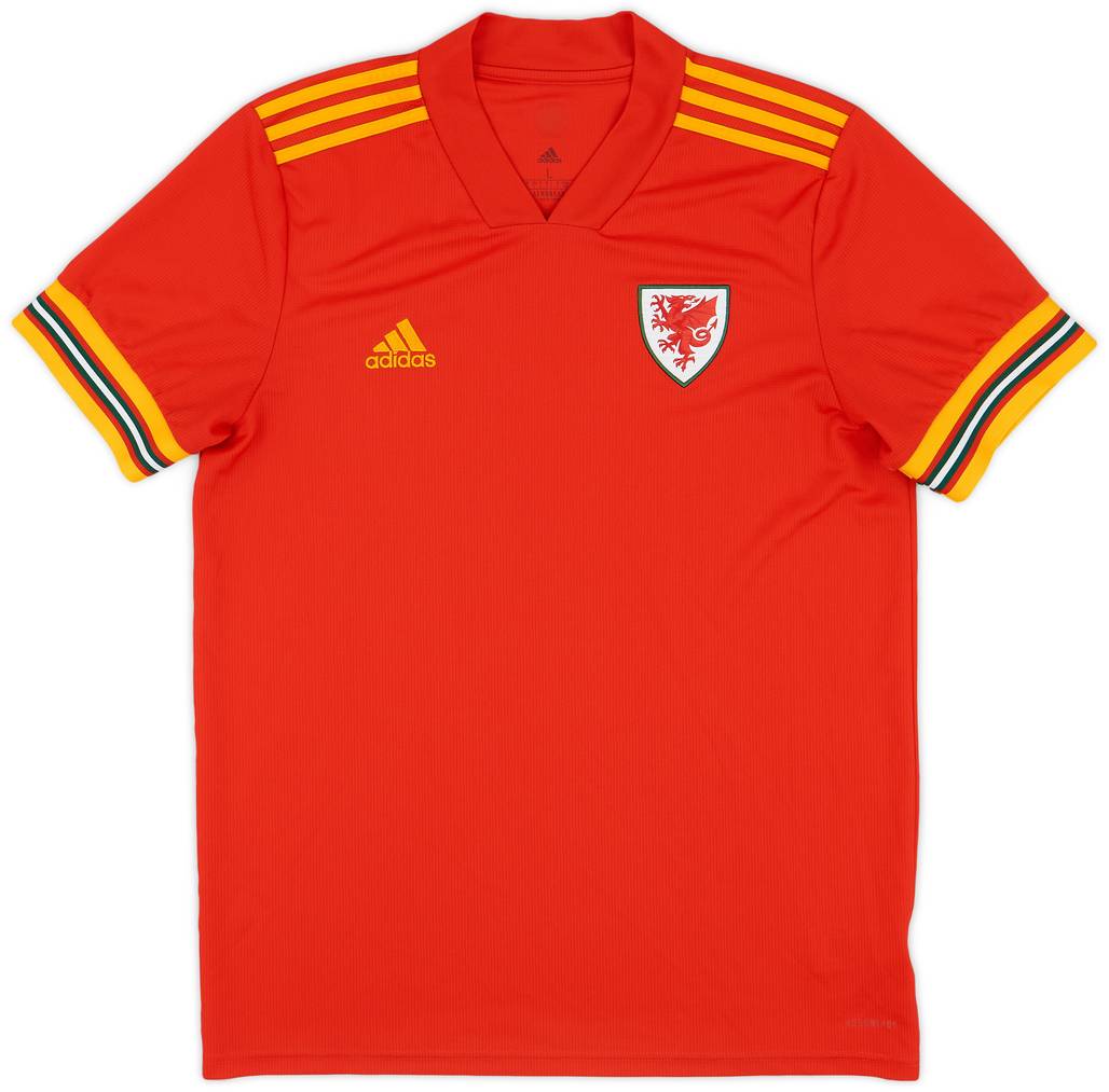 2020-21 Wales Home Shirt - 8/10 - (L)