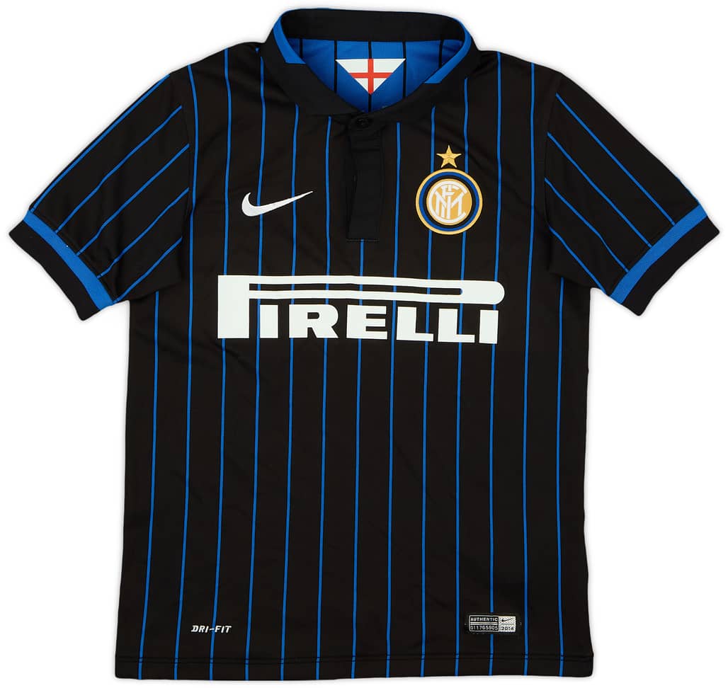 2014-15 Inter Milan Home Shirt - 8/10 - (S.Boys)