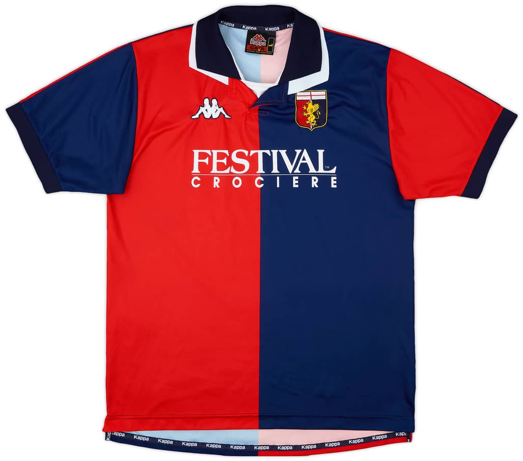 1998-99 Genoa Home Shirt - 9/10 - (L)