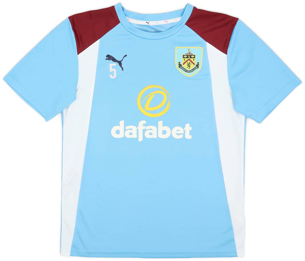 2016-17 Burnley Player Issue Puma Training Shirt #5 - 7/10 - (M)