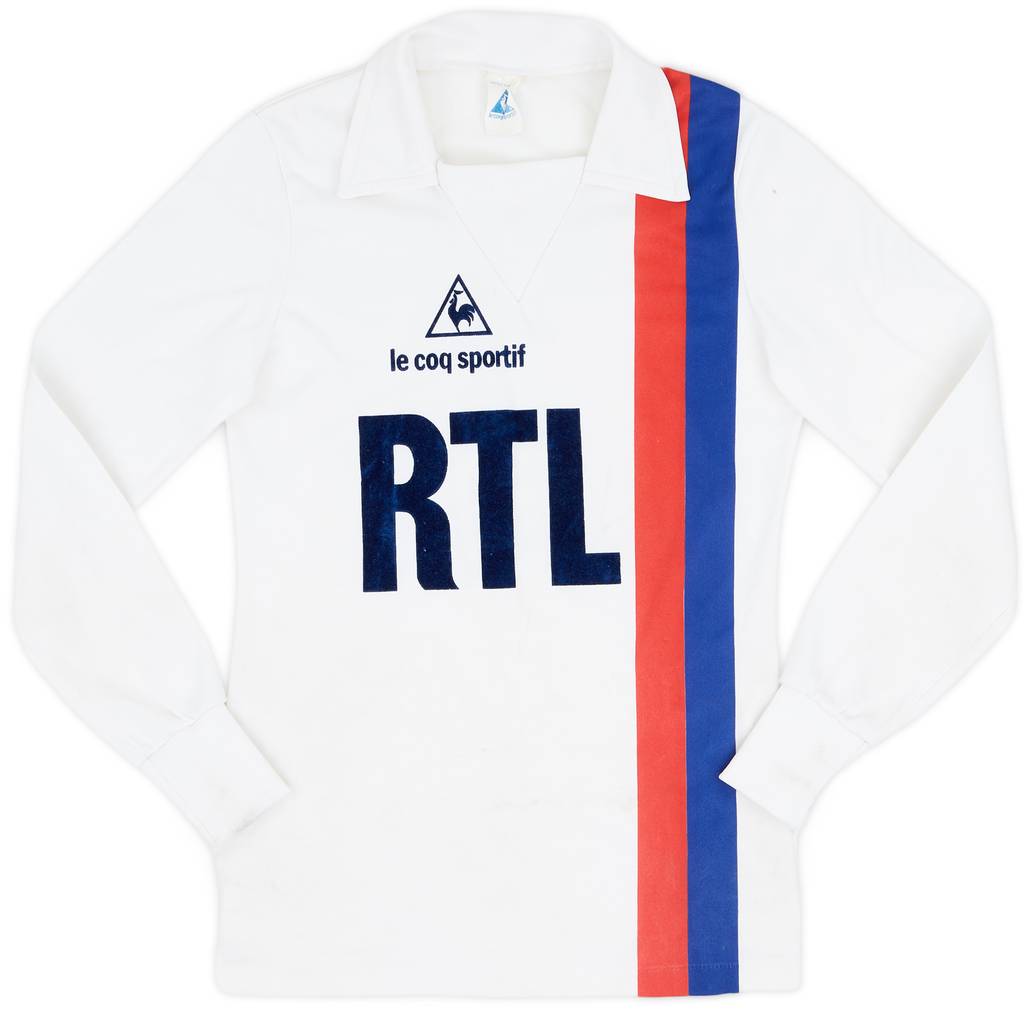 1982-84 Paris Saint-Germain Home L/S Shirt - 5/10 - (Y)