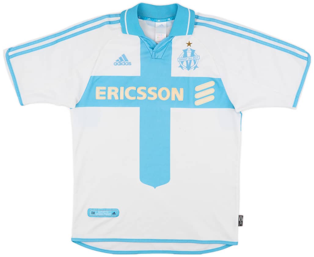 2000-01 Olympique Marseille Home Shirt - 7/10 - (S)