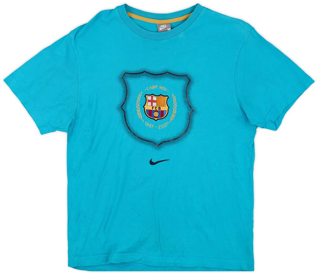 2007-08 Barcelona Graphic Tee - 7/10 - (M)