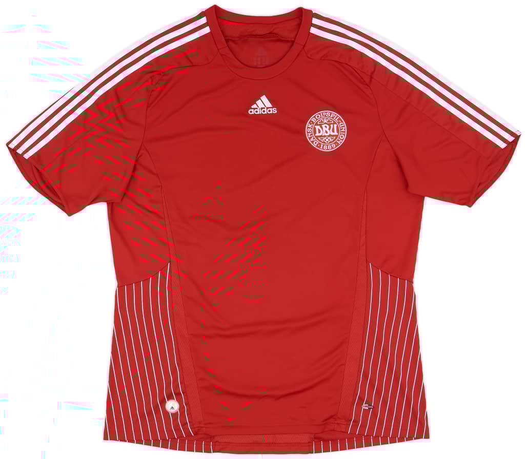 2007-10 Denmark Home Shirt - 9/10 - (XL)