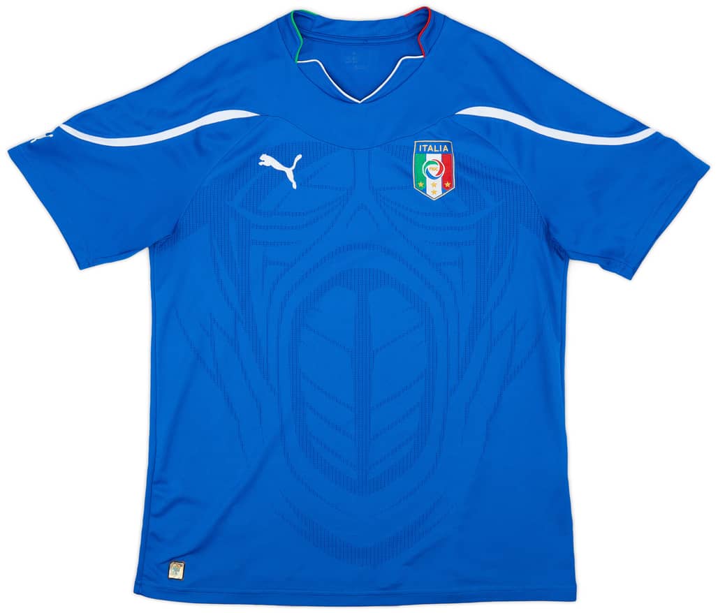 2010-12 Italy Home Shirt - 9/10 - (M)