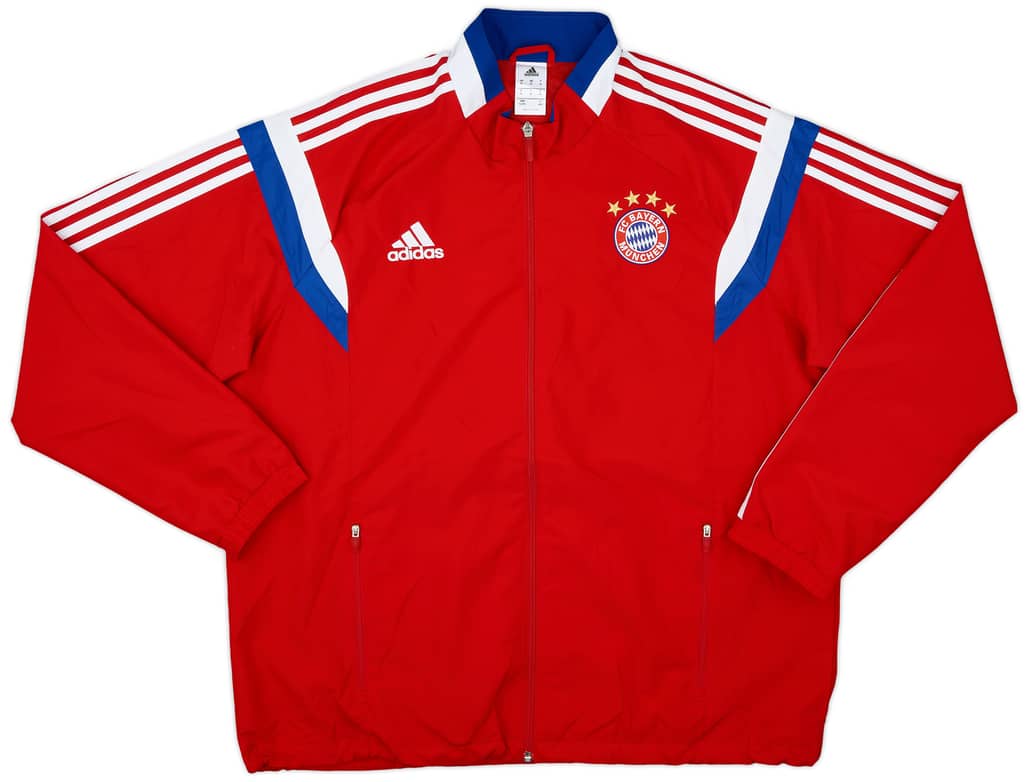 2014-15 Bayern Munich adidas Track Jacket - 8/10 - (XL)
