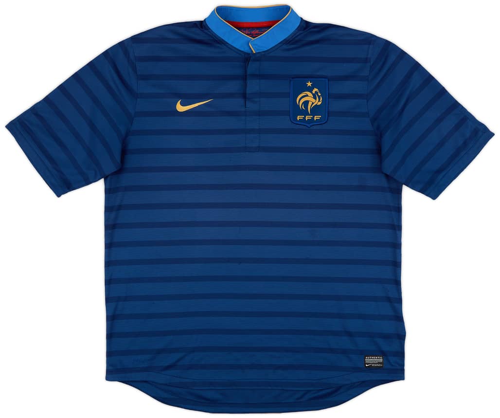 2012-13 France Home Shirt - 8/10 - (XL)