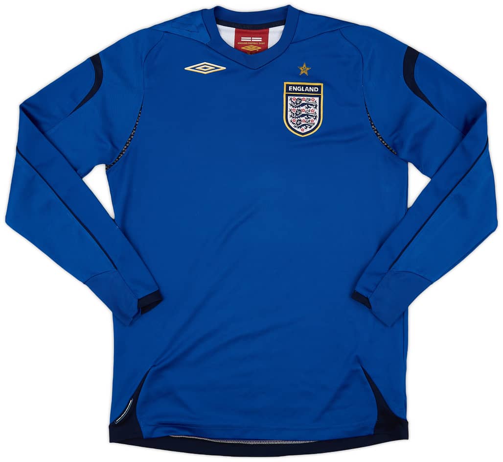 2006-08 England GK Shirt - 7/10 - (XL.Boys)