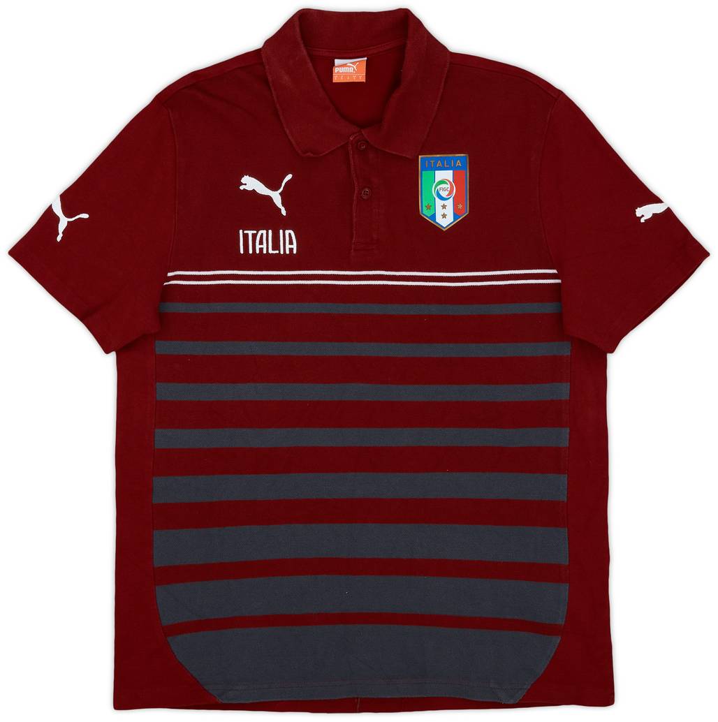 2014-15 Italy Puma Polo Shirt - 7/10 - (S)