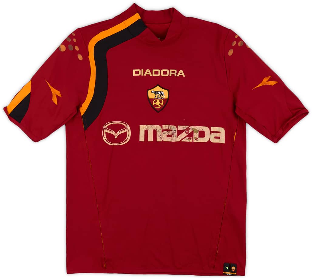 2004-05 Roma Home Shirt - 4/10 - (S)