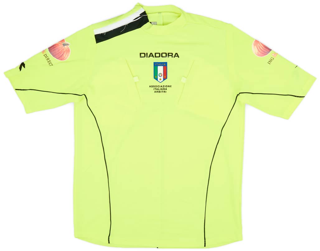 2007-08 Italy Diadora Referee L/S Shirt - 5/10 - (L)