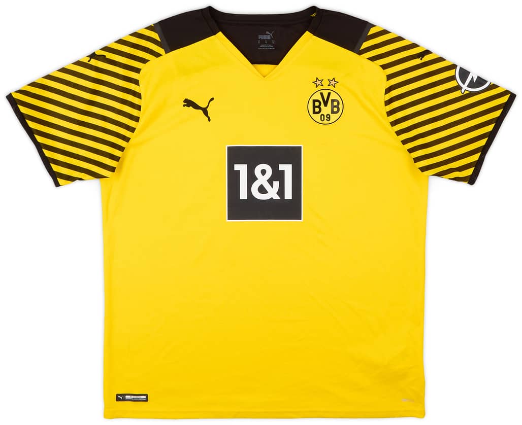 2021-22 Borussia Dortmund Home Shirt - 9/10 - (XL)
