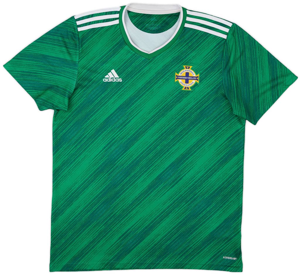 2020-22 Northern Ireland Home Shirt - 9/10 - (L)
