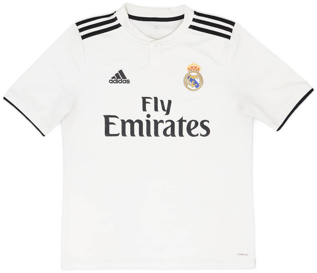 2018-19 Real Madrid Home Shirt - 6/10 - (XL.Boys)