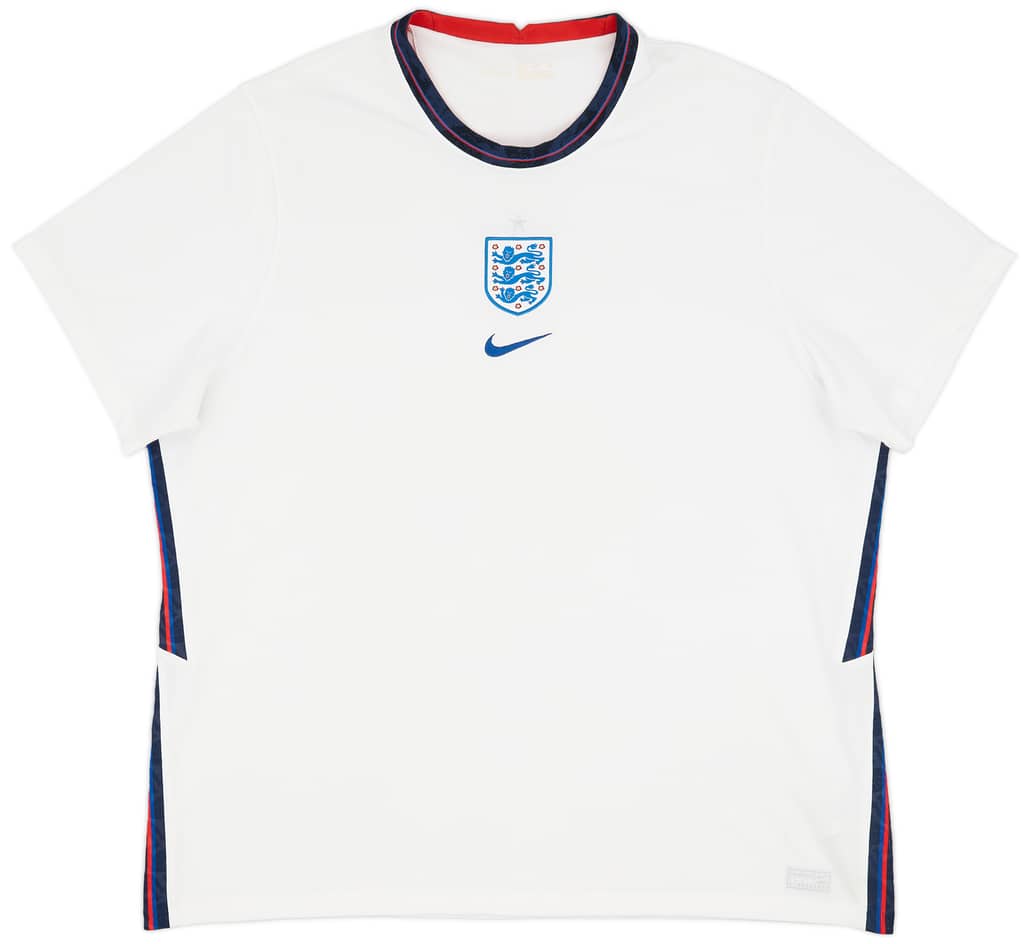 2020-22 England Home Shirt - 7/10 - (3XL)
