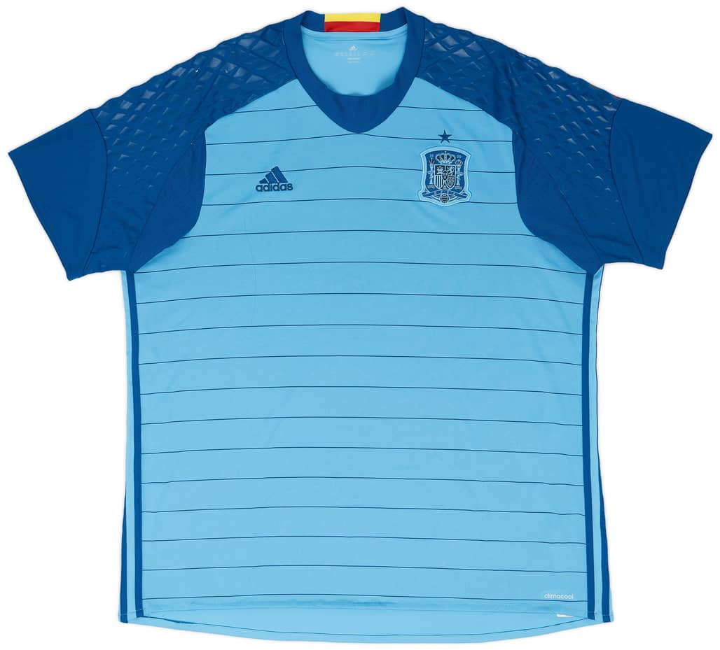 2016-17 Spain GK Home S/S Away Shirt - 9/10 - (XXL)