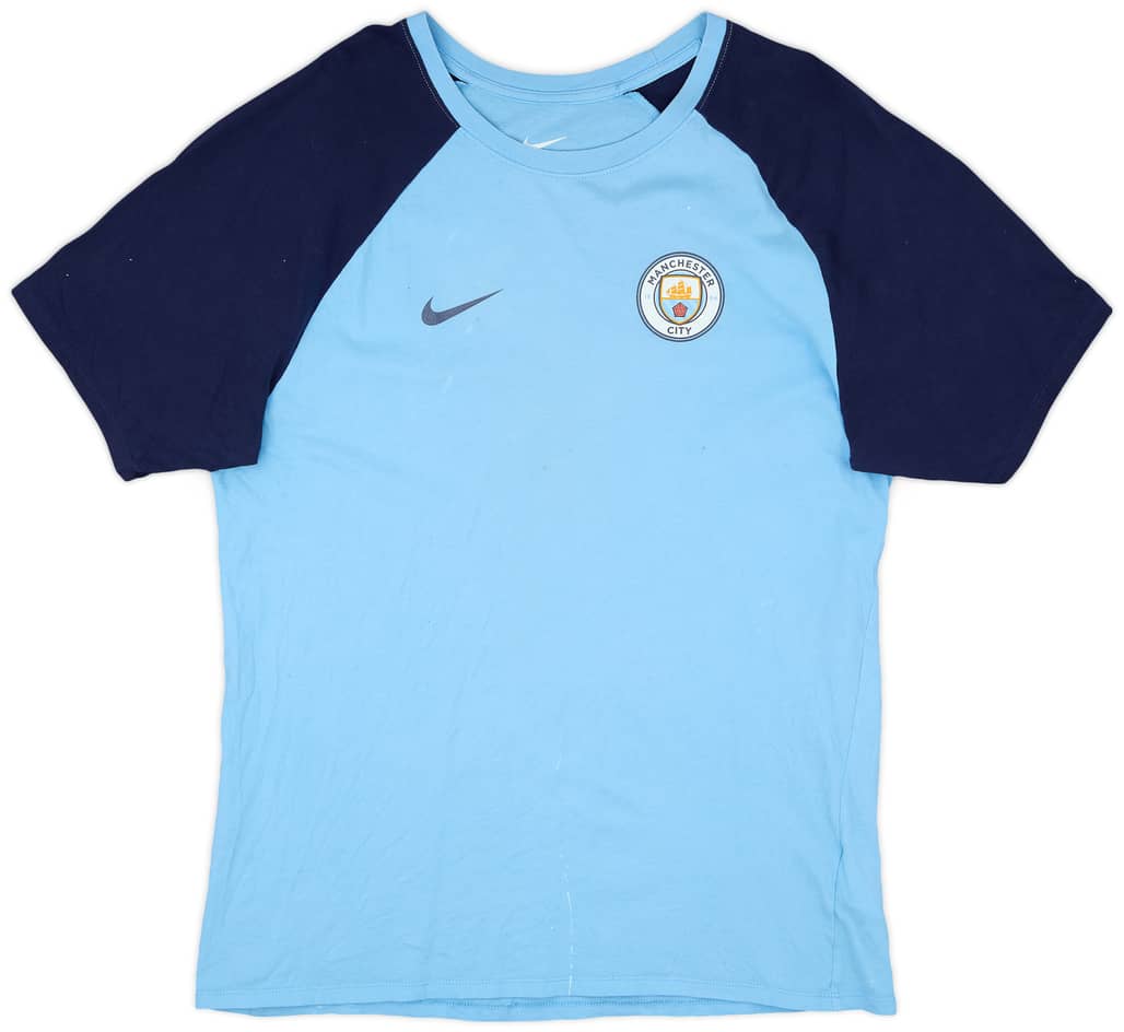 2016-17 Manchester City Nike Cotton Tee - 6/10 - (L)