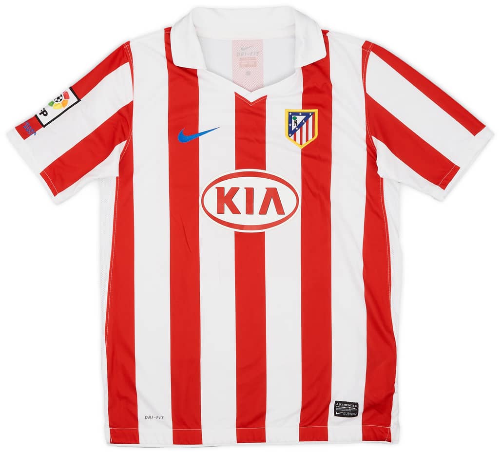 2010-11 Atletico Madrid Home Shirt - 8/10 - (XL.Boys)