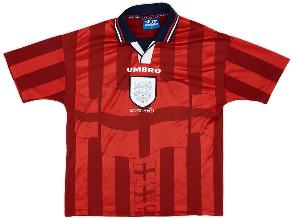 1997-99 England Away Shirt - 6/10 - (Y)