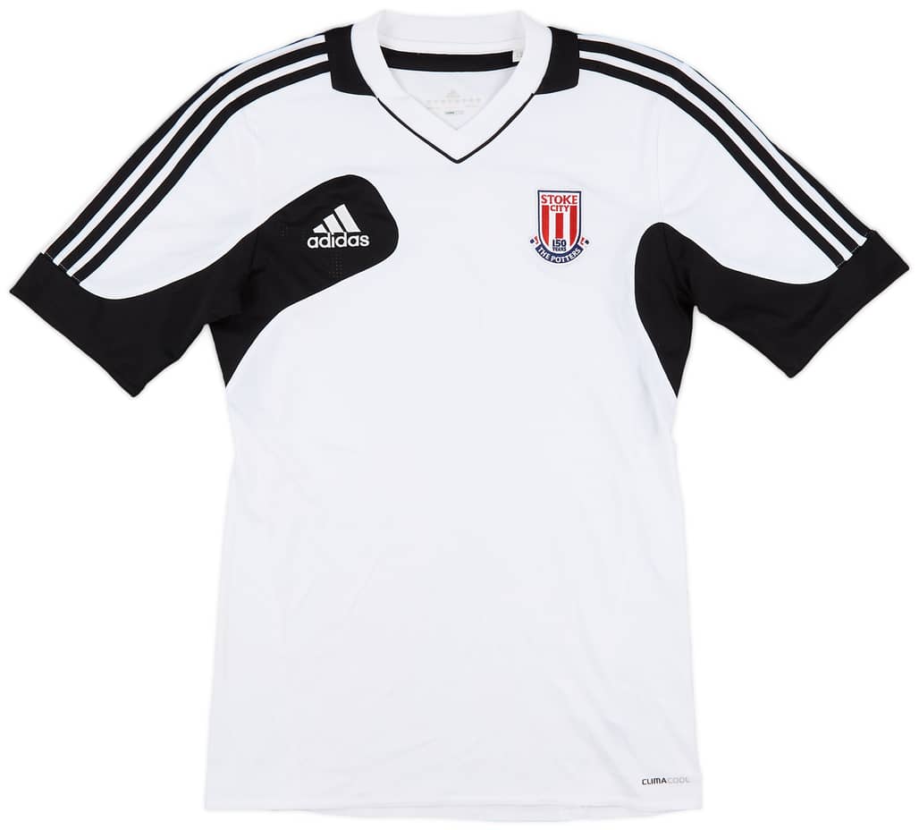 2011-12 Stoke City adidas Training Shirt - 9/10 - (S)