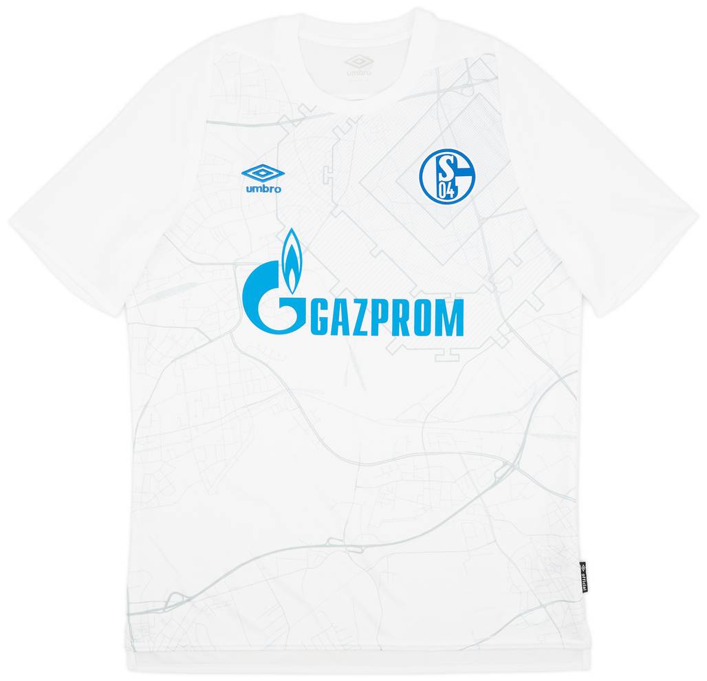 2020-21 Schalke Away Shirt - 9/10 - (XL)