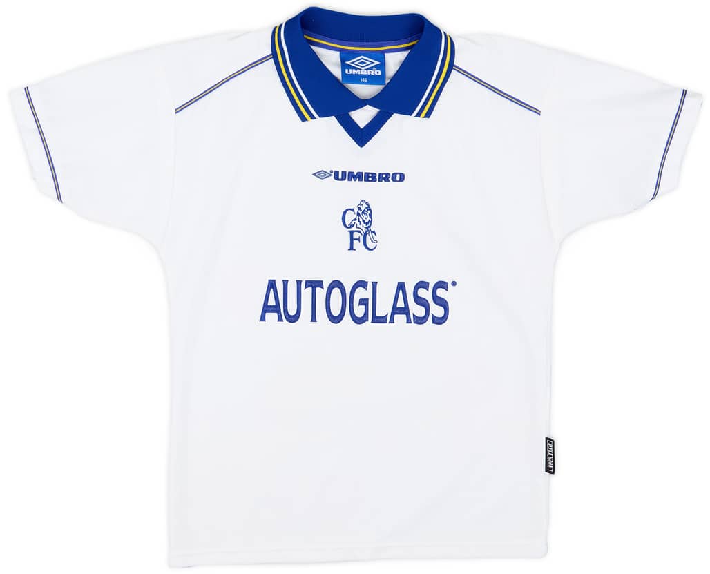 1998-00 Chelsea Away Shirt - 10/10 - (M.Boys)