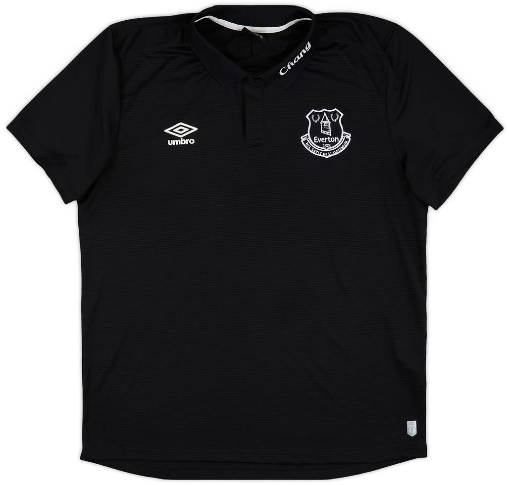 2014-15 Everton Umbro Polo Shirt - 9/10 - (XL)