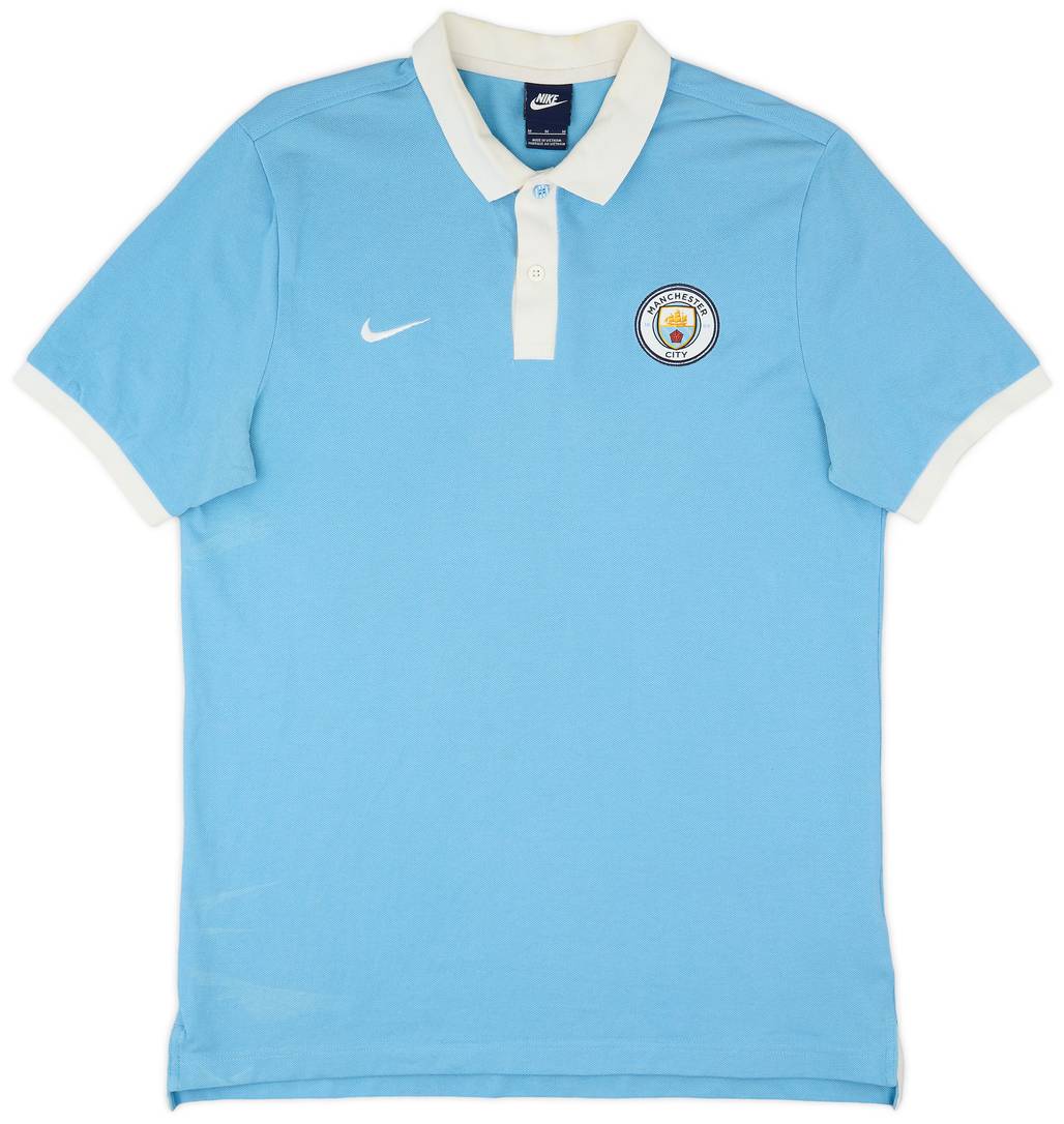2016-17 Manchester City Nike Polo Shirt - 9/10 - (M)