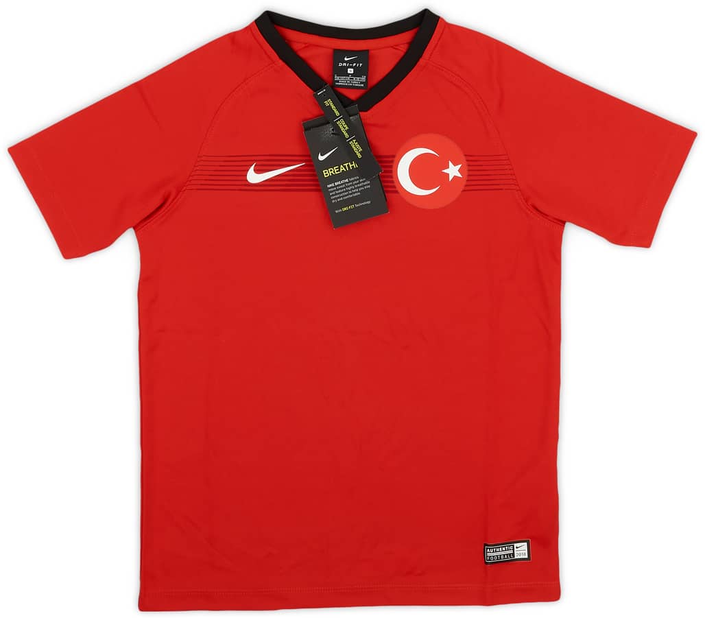 2018-19 Turkey Home Shirt (S.Boys)