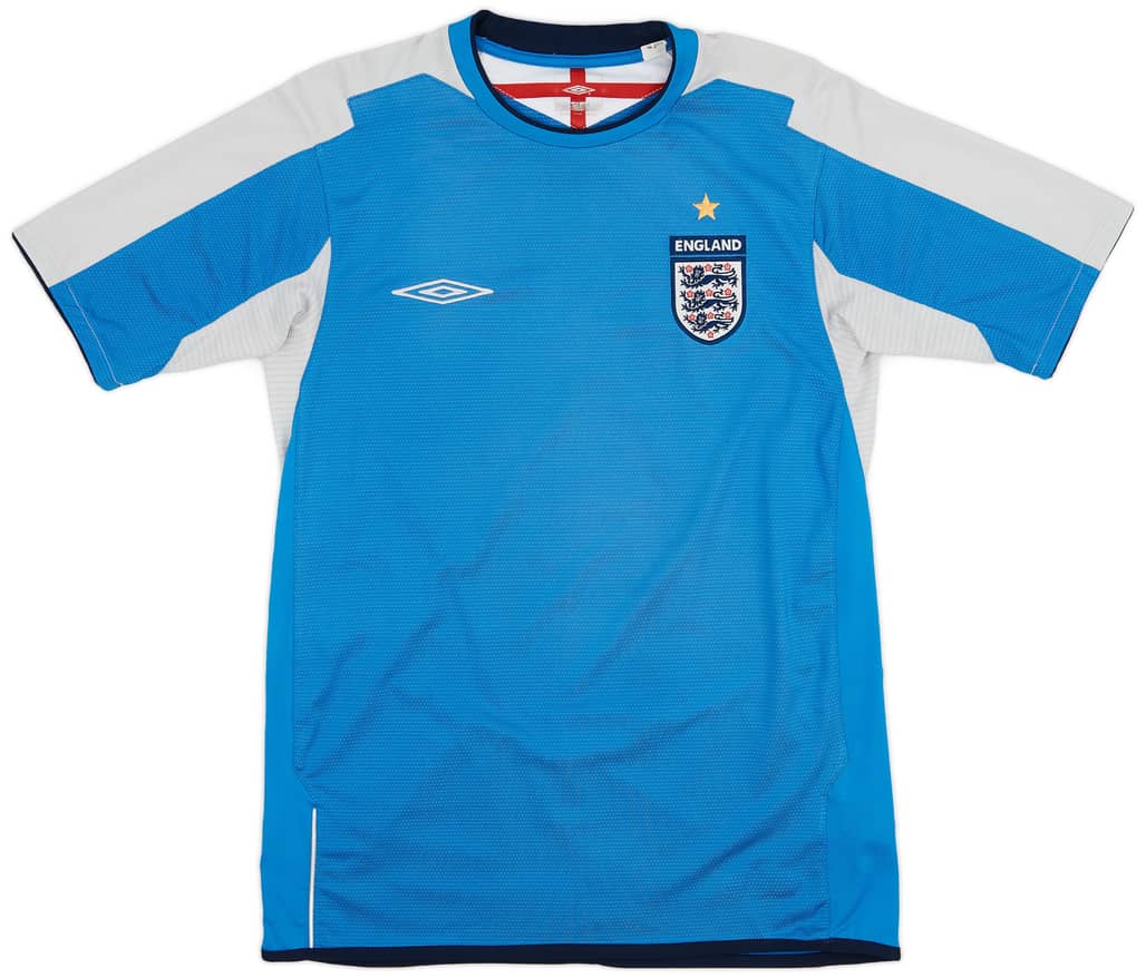 2004-06 England GK S/S Shirt - 7/10 - (S)