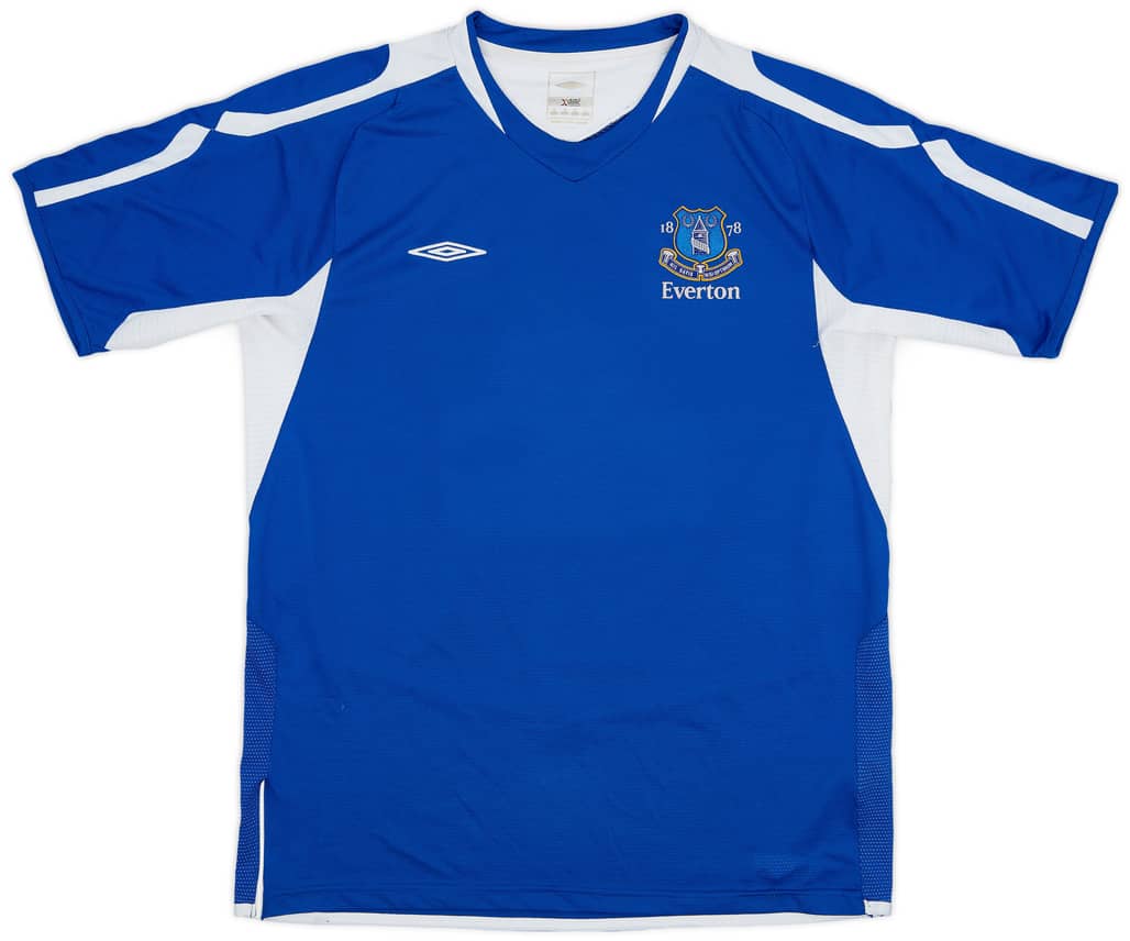 2005-06 Everton Umbro Training Shirt - 8/10 - (M)