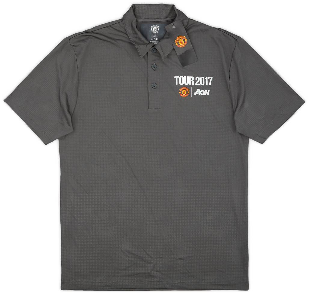 2017-18 Manchester United Polo Shirt (S)