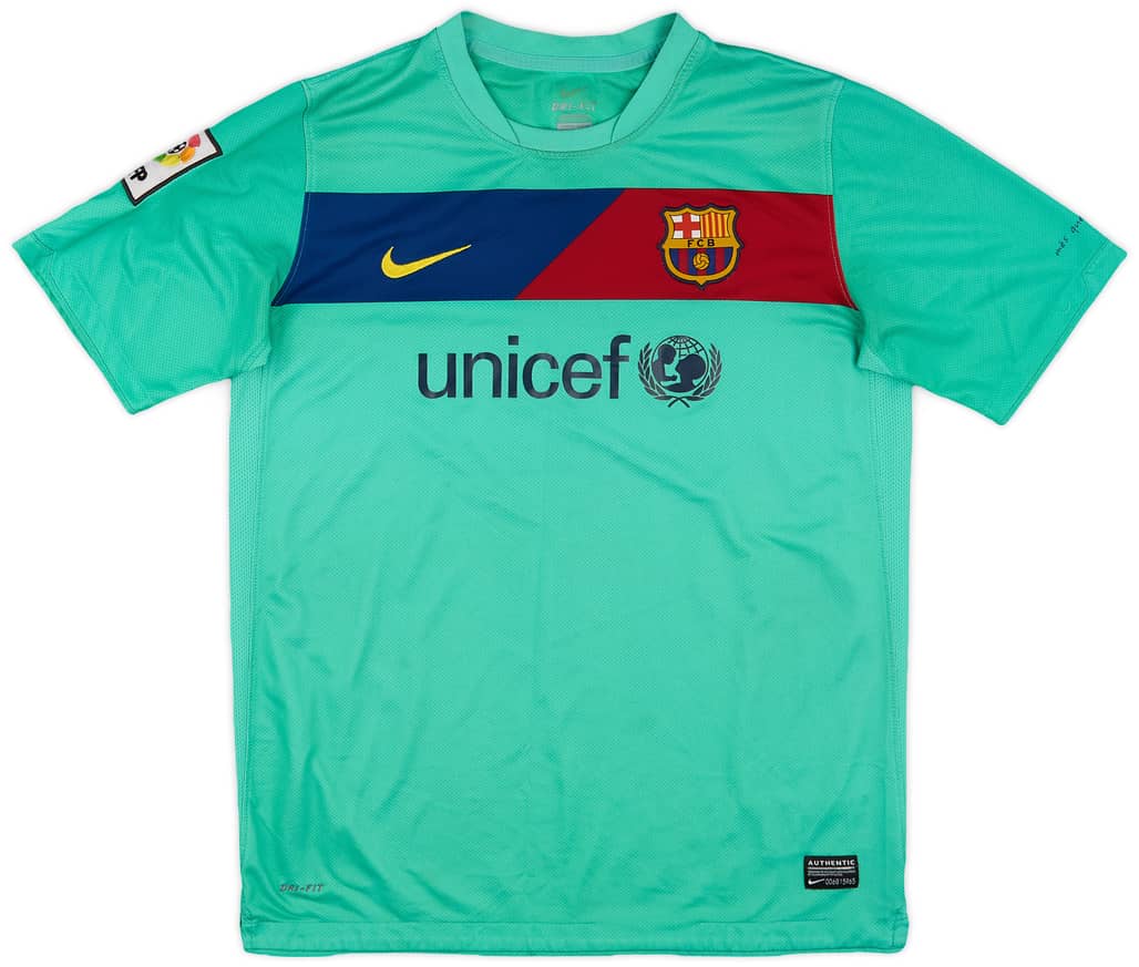 2010-11 Barcelona Away Shirt - 9/10 - (XL.Boys)