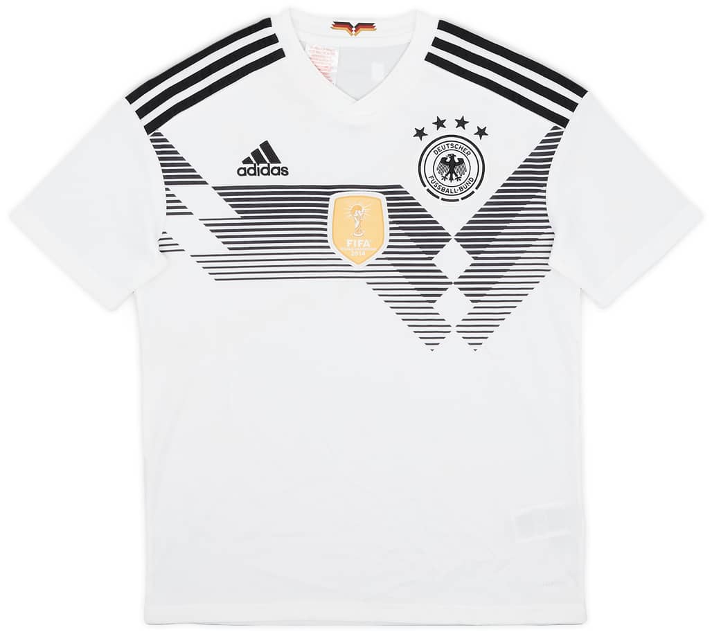 2018-19 Germany Home Shirt - 9/10 - (L.Boys)