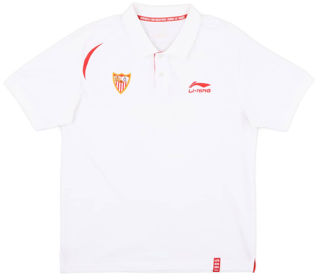 2011-12 Sevilla Li-Ning Polo Shirt - 8/10 - (S)