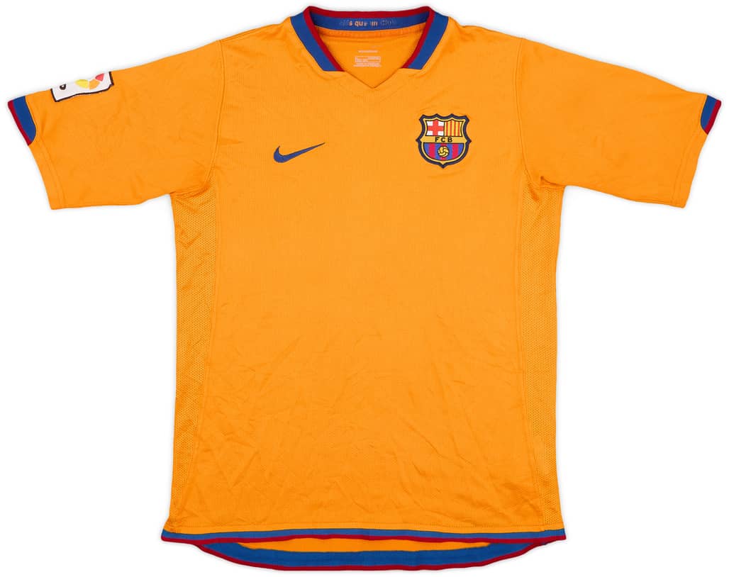 2006-08 Barcelona Away Shirt - 6/10 - (L.Boys)