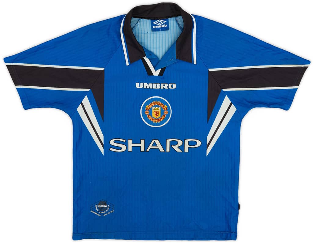 1996-98 Manchester United Third Shirt - 7/10 - (Y)