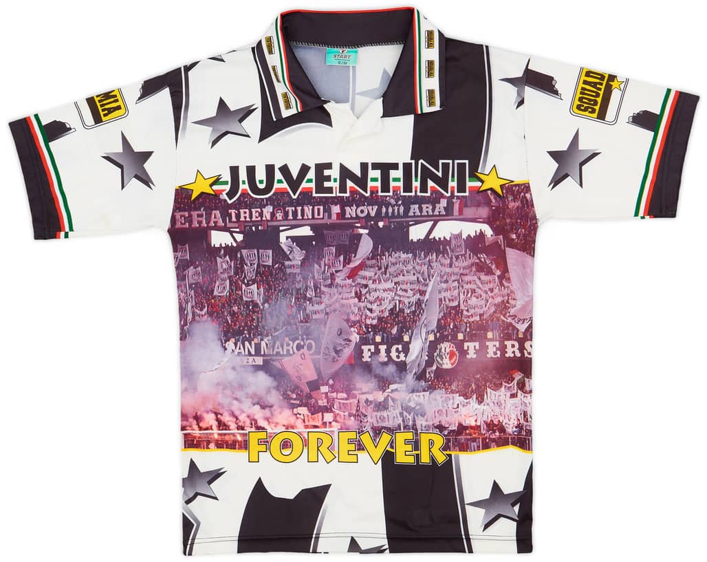 1990s Juventus Graphic Shirt #10 - 8/10 - (S/M)
