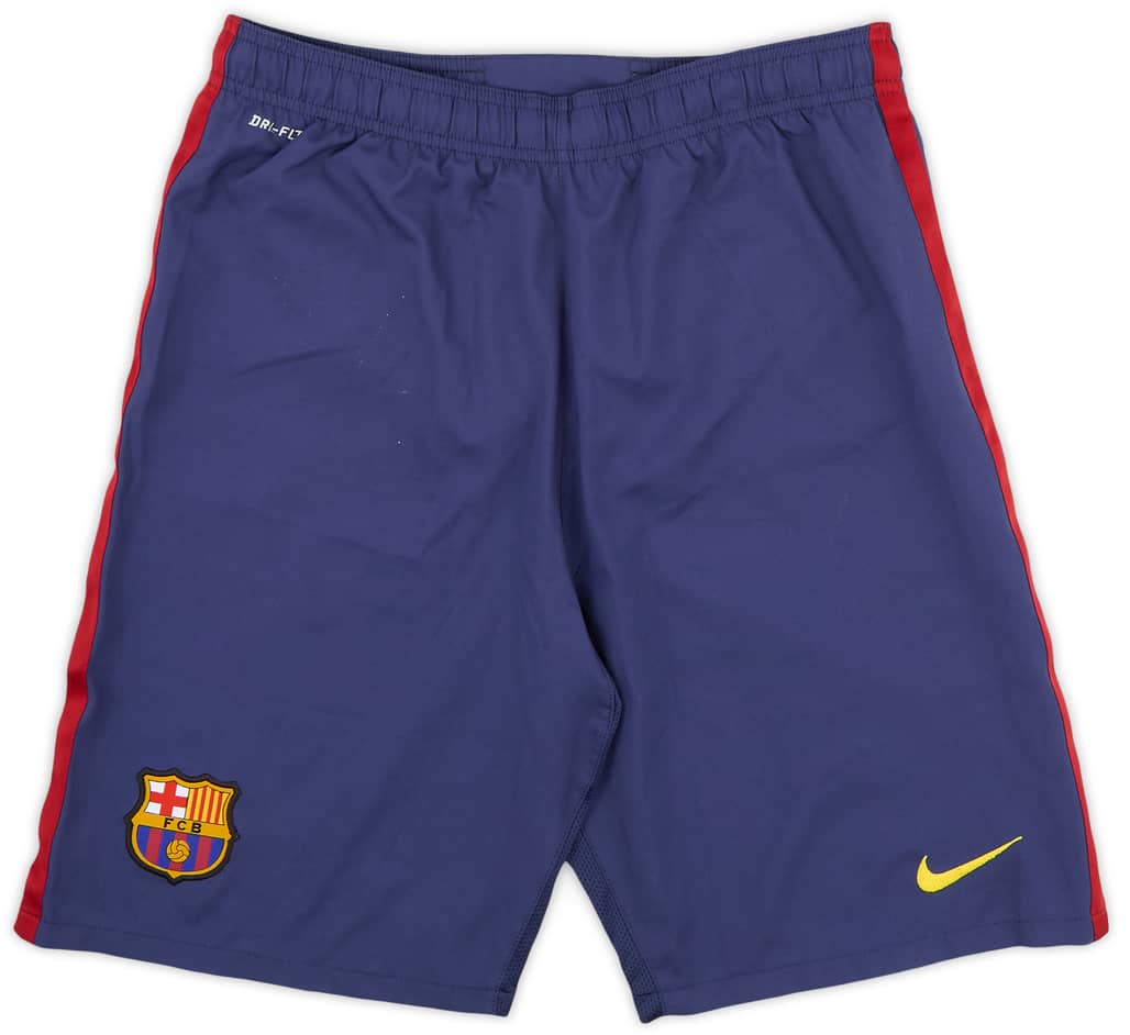 2012-13 Barcelona Home Shorts - 7/10 - (XL.Boys)