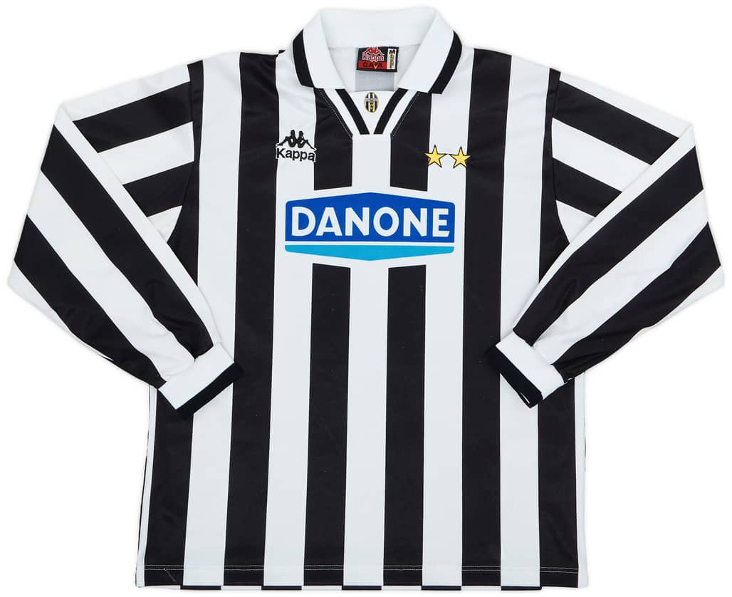 1994-95 Juventus Home L/S Shirt - 7/10 - (M)