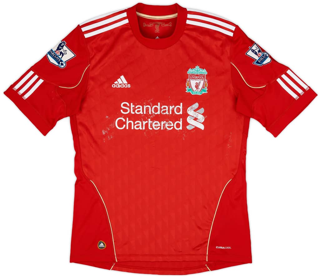 2010-12 Liverpool Home Shirt - 4/10 - (M)