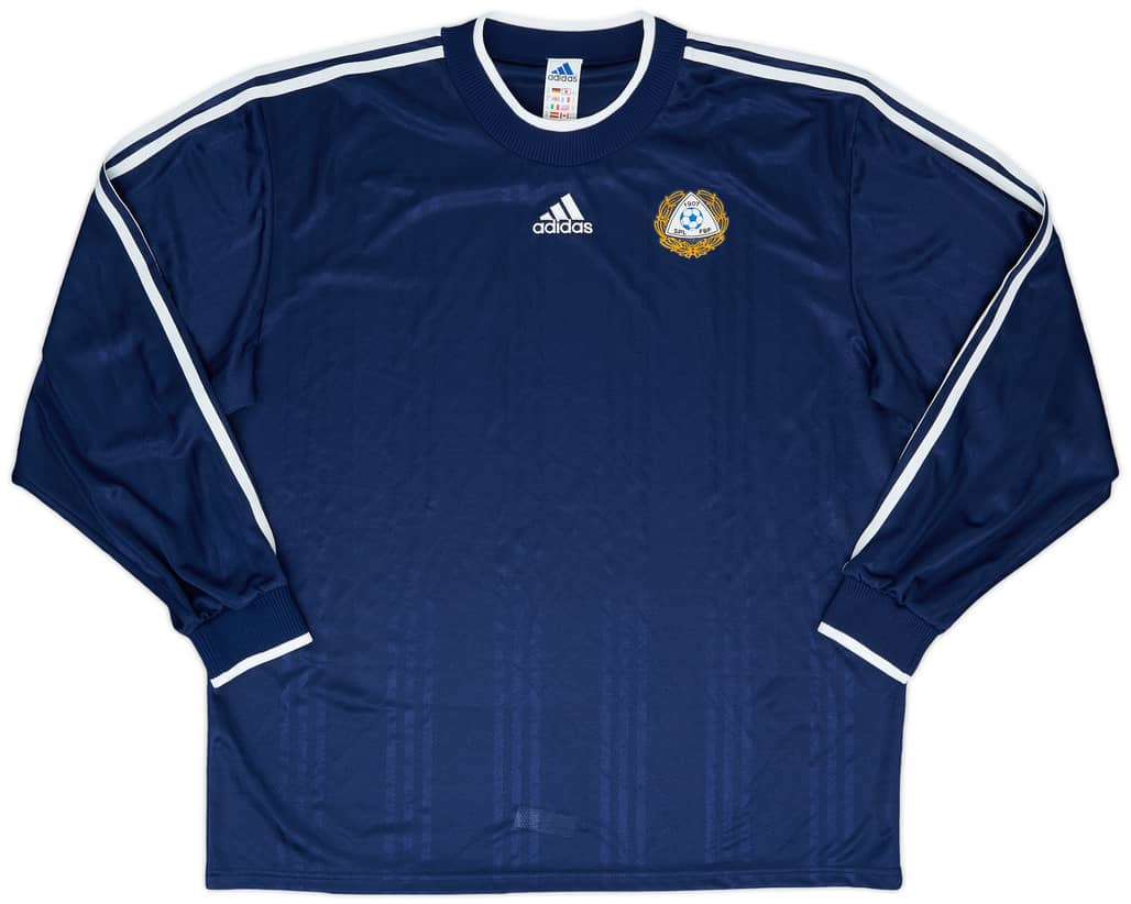 2001-02 Finland adidas Training L/S Shirt - 8/10 - (XL)