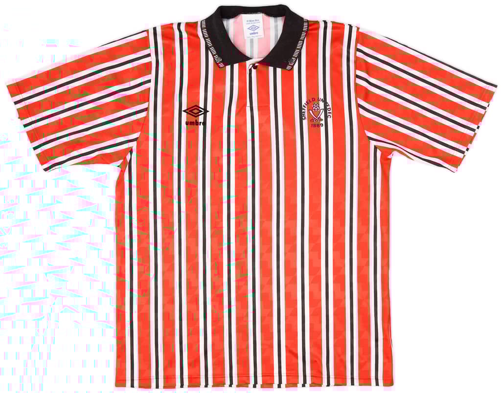 1990-92 Sheffield United Home Shirt - 10/10 - (M)