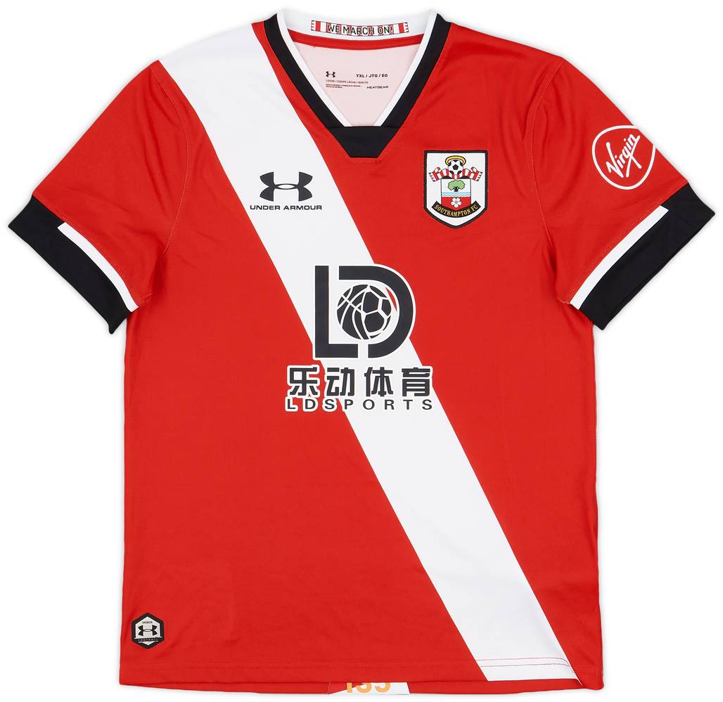 2020-21 Southampton Home Shirt - 8/10 - (XL.Boys)