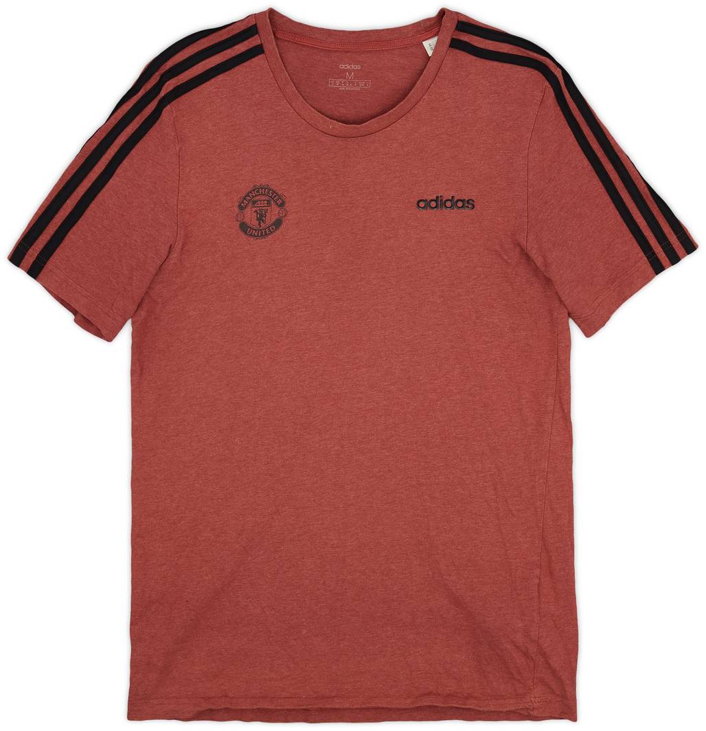 2020-21 Manchester United adidas Cotton Tee - 8/10 - (M)