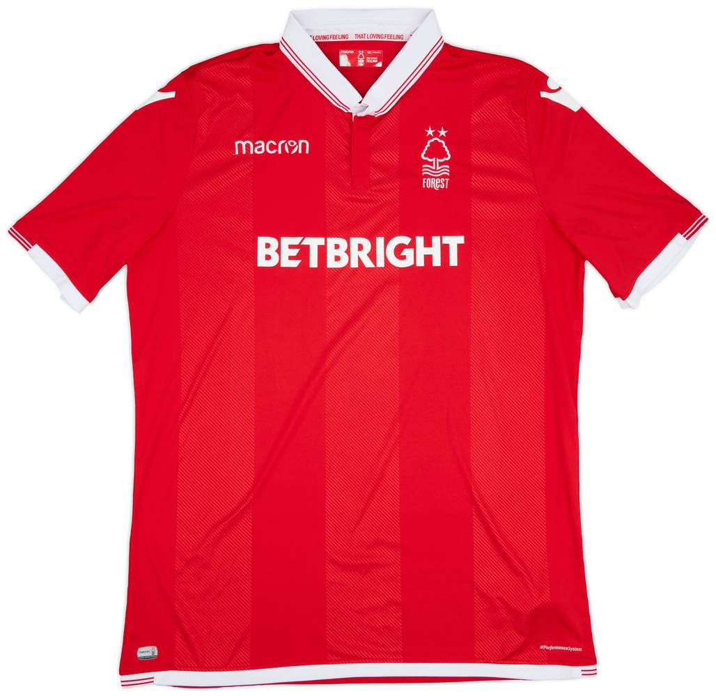 2018-19 Nottingham Forest Home Shirt - 9/10 - (5XL)