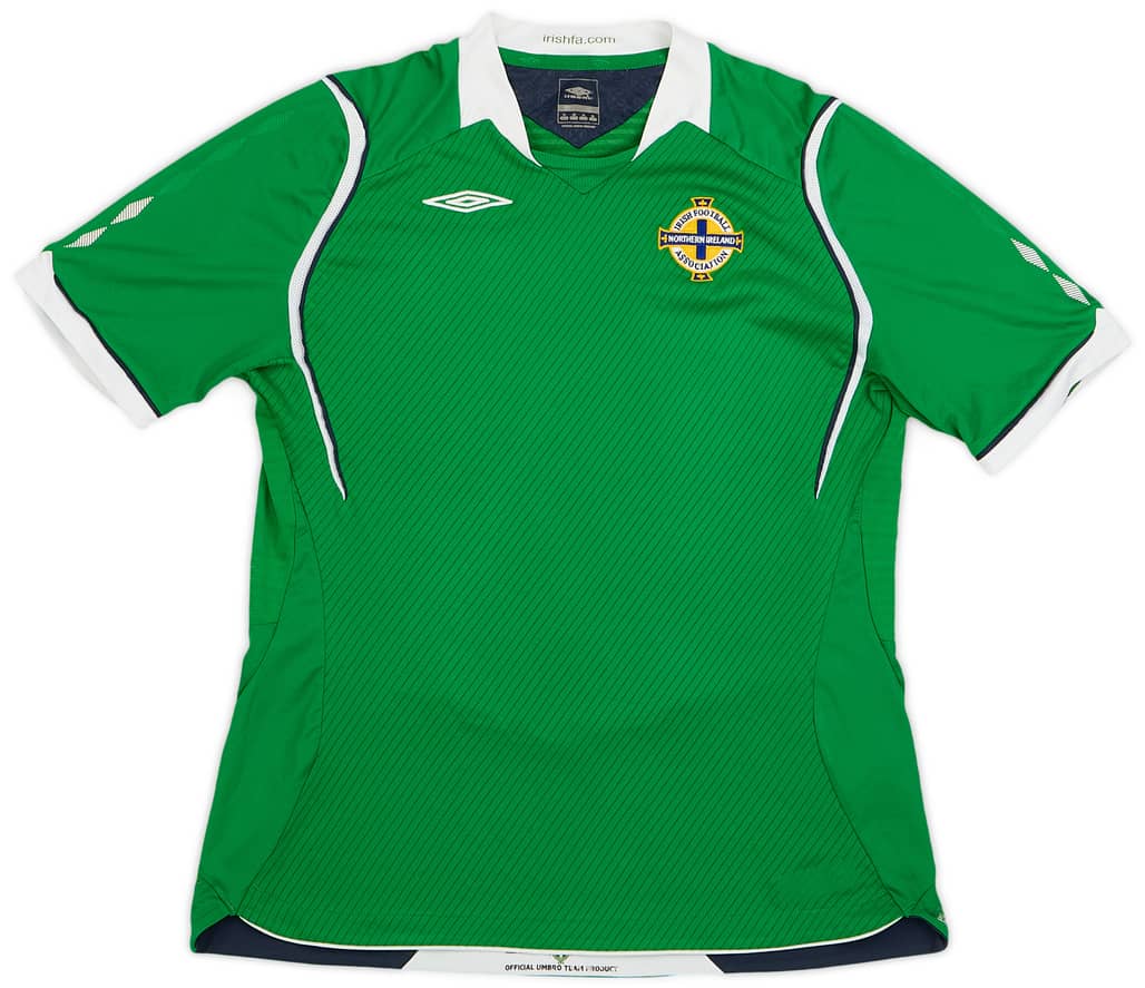 2008-10 Northern Ireland Home Shirt - 8/10 - (M)