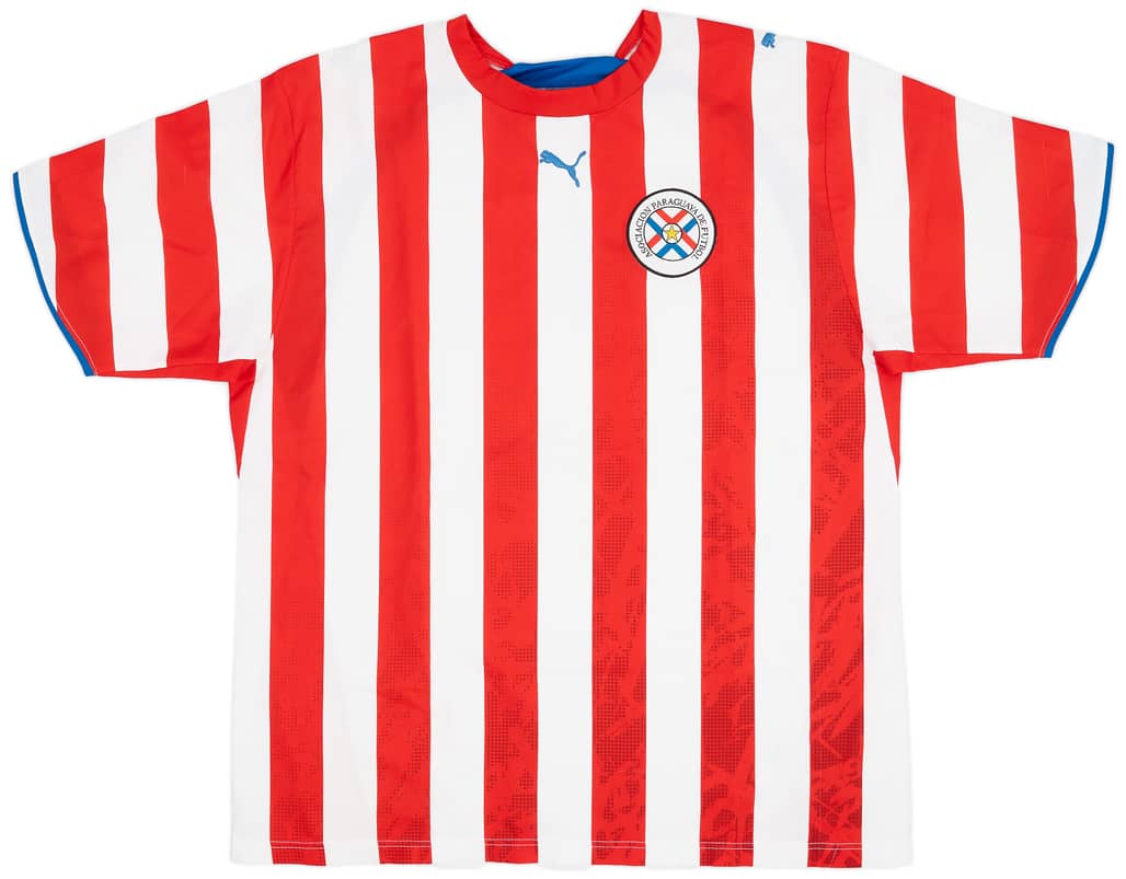 2006-07 Paraguay Home Shirt - 8/10 - (XL)