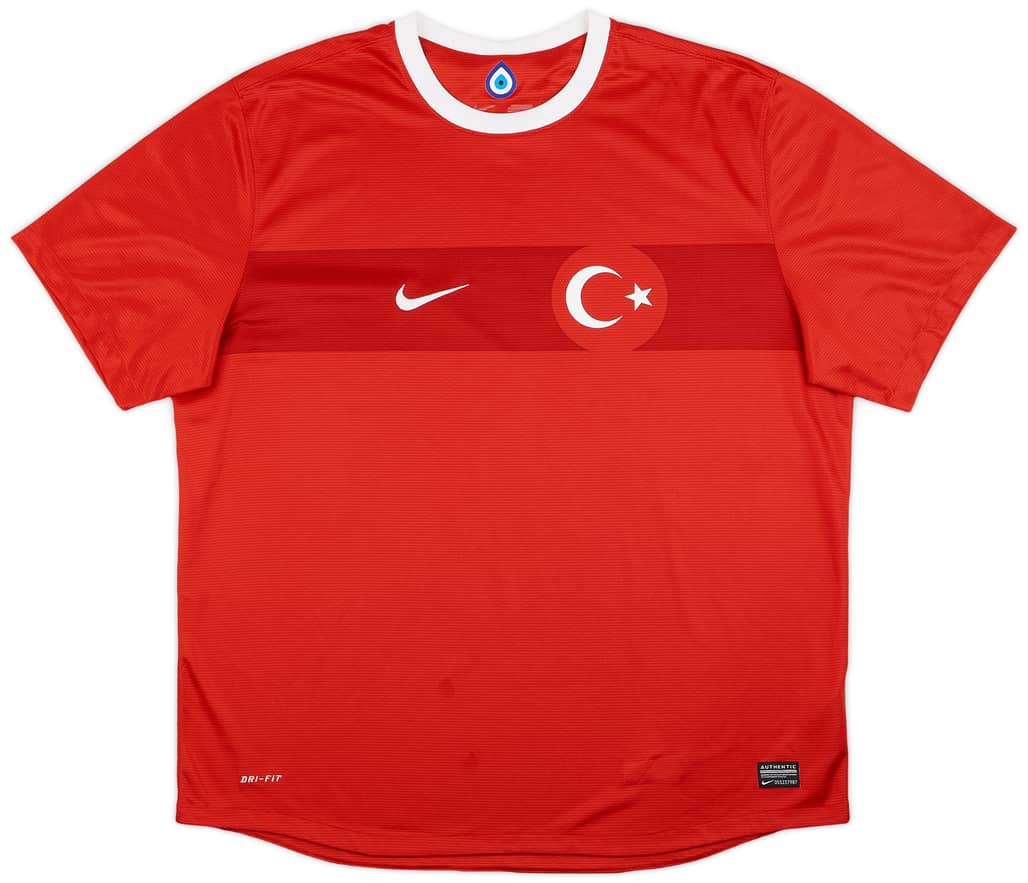 2012-14 Turkey Home Shirt - 7/10 - (XXL)
