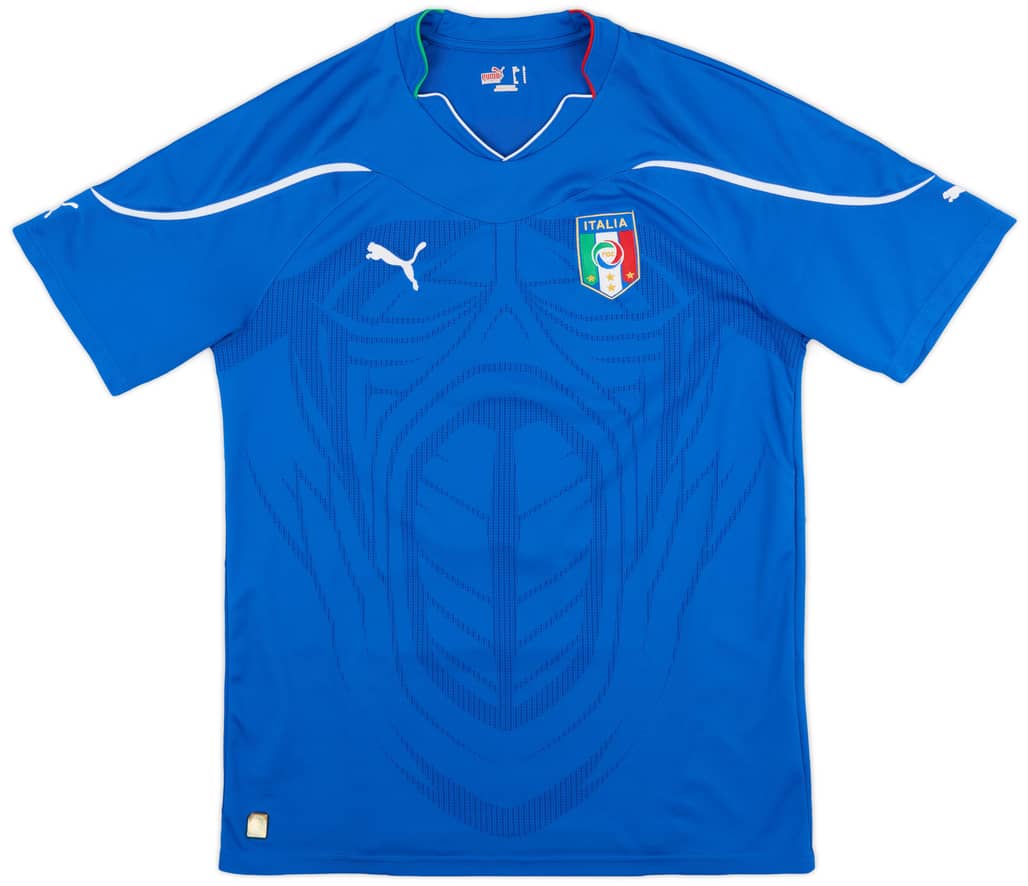 2010-12 Italy Home Shirt - 9/10 - (L)